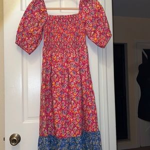 COPY - New Vibrant Floral House of Harlow Dress XS